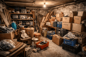 Wir unterstützen Sie bei Kellerentrümpelungen